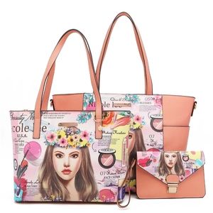 Nicole Lee Venecia Loves 3PC Set (Peach)